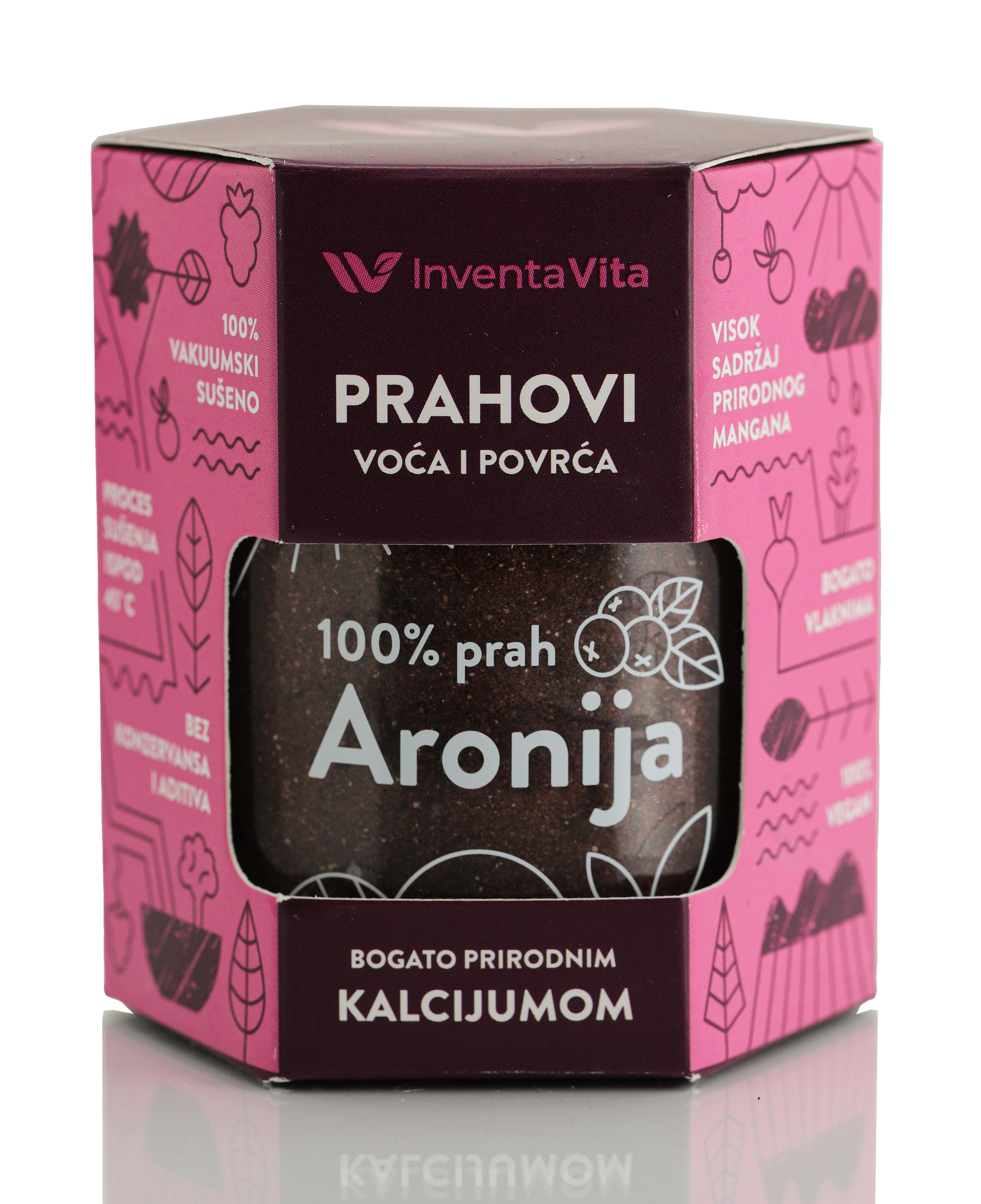 Aronija prah 75 g Inventa Vita